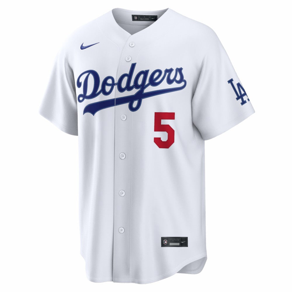 Freddie Freeman Los Angeles Dodgers  Home Stadium Jersey - White | Nike