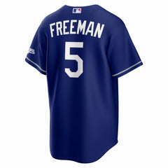 Freddie Freeman Los Angeles Dodgers Alternate Stadium Jersey - Royal | Nike