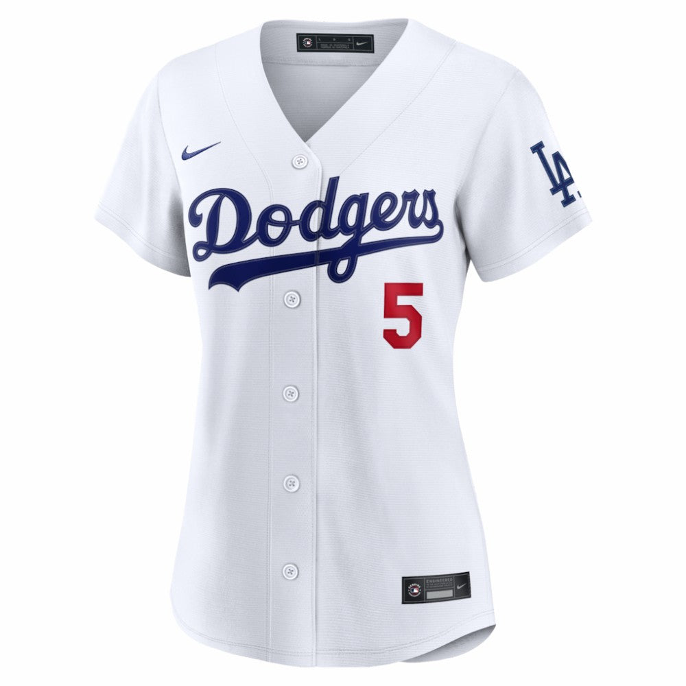 Freddie Freeman Los Angeles Dodgers Women's Home Stadium Jersey - White | Nike