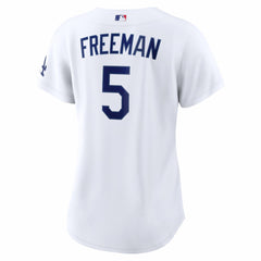 Freddie Freeman Los Angeles Dodgers Women's Home Stadium Jersey - White | Nike