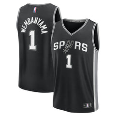 Victor Wembanyama San Antonio Spurs Youth Fast Break Replica Player Jersey - Icon Edition - Black | Fanatics sale