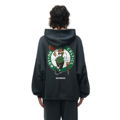 Boston Celtics Unisex Miracle Academy x NBA Collection Vintage Sunfade Hoodie - Heather Black for sale