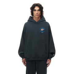Oklahoma City Thunder Unisex Miracle Academy x NBA Collection Vintage Sunfade Hoodie - Heather Black online