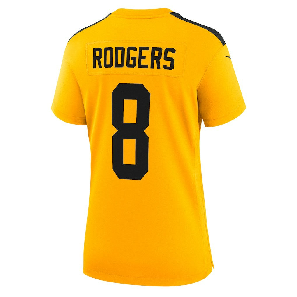 Aaron Rodgers Pittsburgh Steelers Women's Alternate 1933 Throwback Game Jersey - Gold | Nike online