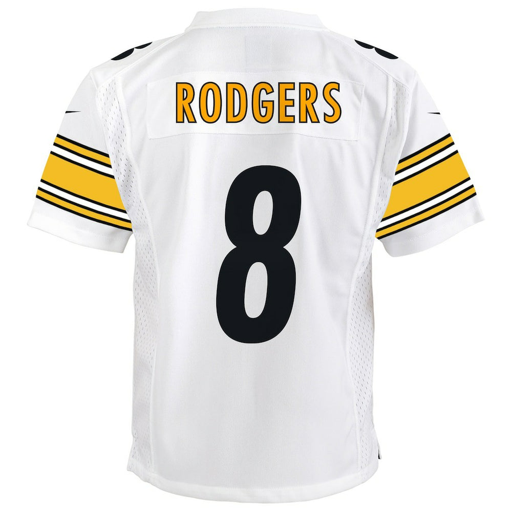 Aaron Rodgers Pittsburgh Steelers Youth Game Jersey – White | Nike cheap