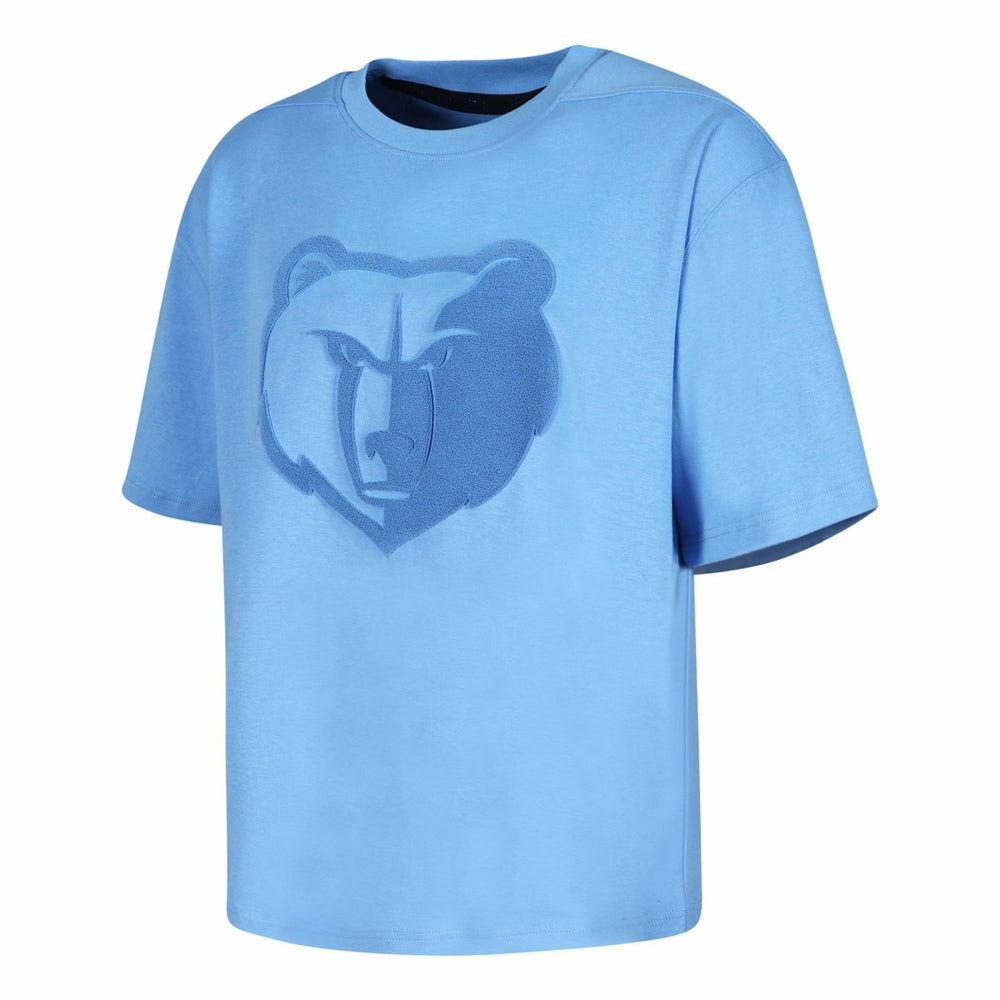 Memphis Grizzlies Protege Eco-Poly Interlock Fashion Tonal T-Shirt - Light Blue shop