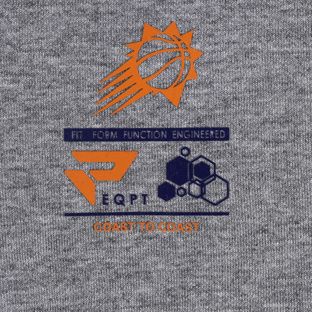 Phoenix Suns Protege Eco-Poly Interlock Fashion Tonal T-Shirt - Heather Gray outlet