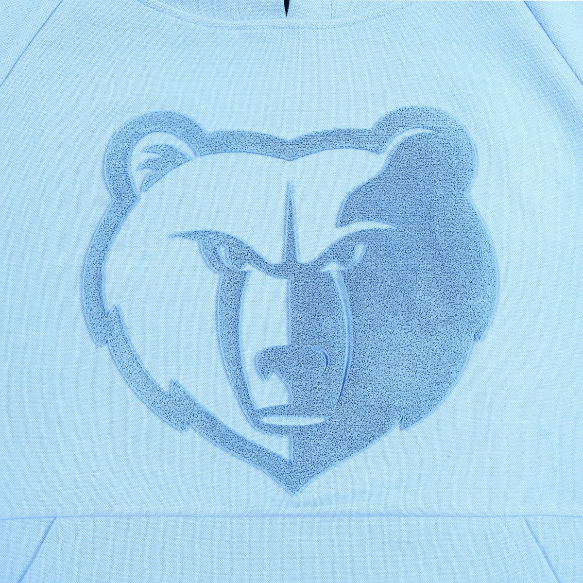 Memphis Grizzlies Protege Eco-Poly Interlock Fashion Tonal Hoodie - Light Blue cheap