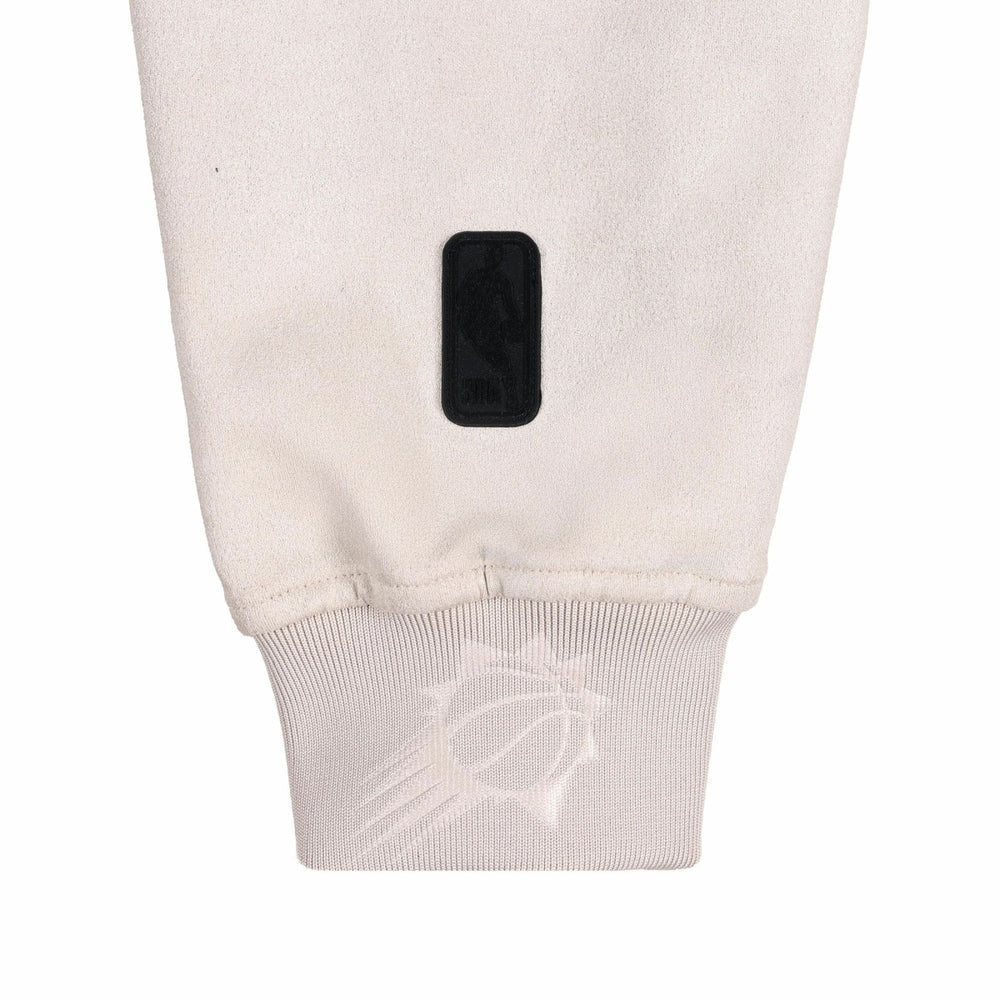 Phoenix Suns Protege Eco-Friendly Functional Suede Fashion Tonal Hoodie - Cream for sale
