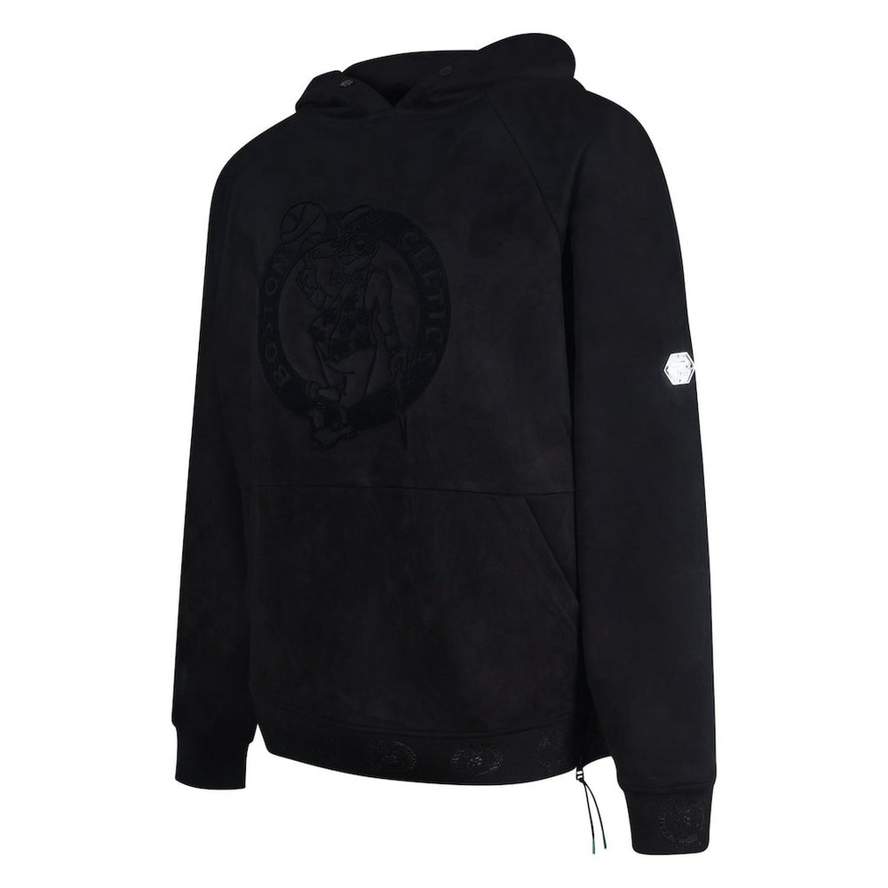 Boston Celtics Protege Eco-Friendly Functional Suede Fashion Tonal Hoodie - Black cheap