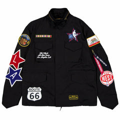 2026 NBA All-Star Game x Alpha Industries Field Full-Zip Jacket - Black | New Era on sale
