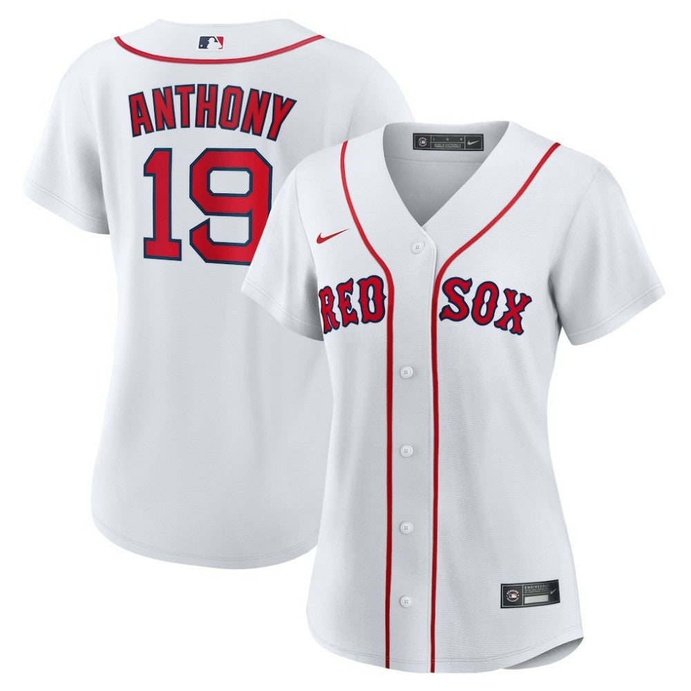 Roman Anthony Boston Red Sox Women's Home Replica Jersey - White | Nike