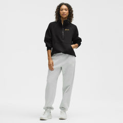 Anaheim Ducks lululemon Women's Long Scuba Oversized Half-Zip Funnel Neck Black