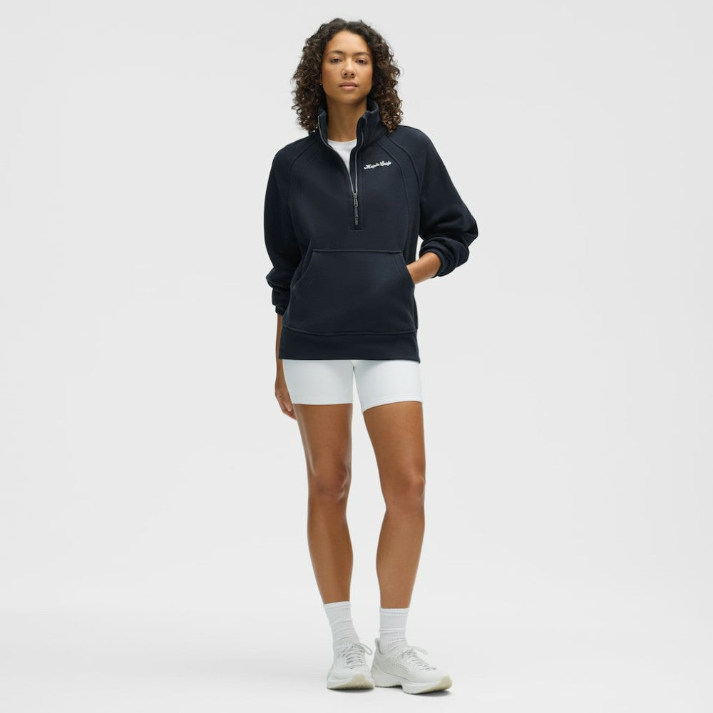 Toronto Maple Leafs lululemon Women's Long Scuba Oversized Half-Zip Funnel Neck True Navy