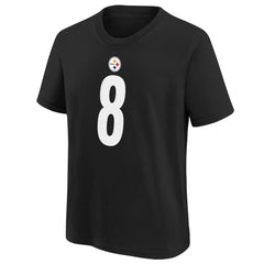 Aaron Rodgers Pittsburgh Steelers Youth Player Name & Number T-Shirt - Black outlet