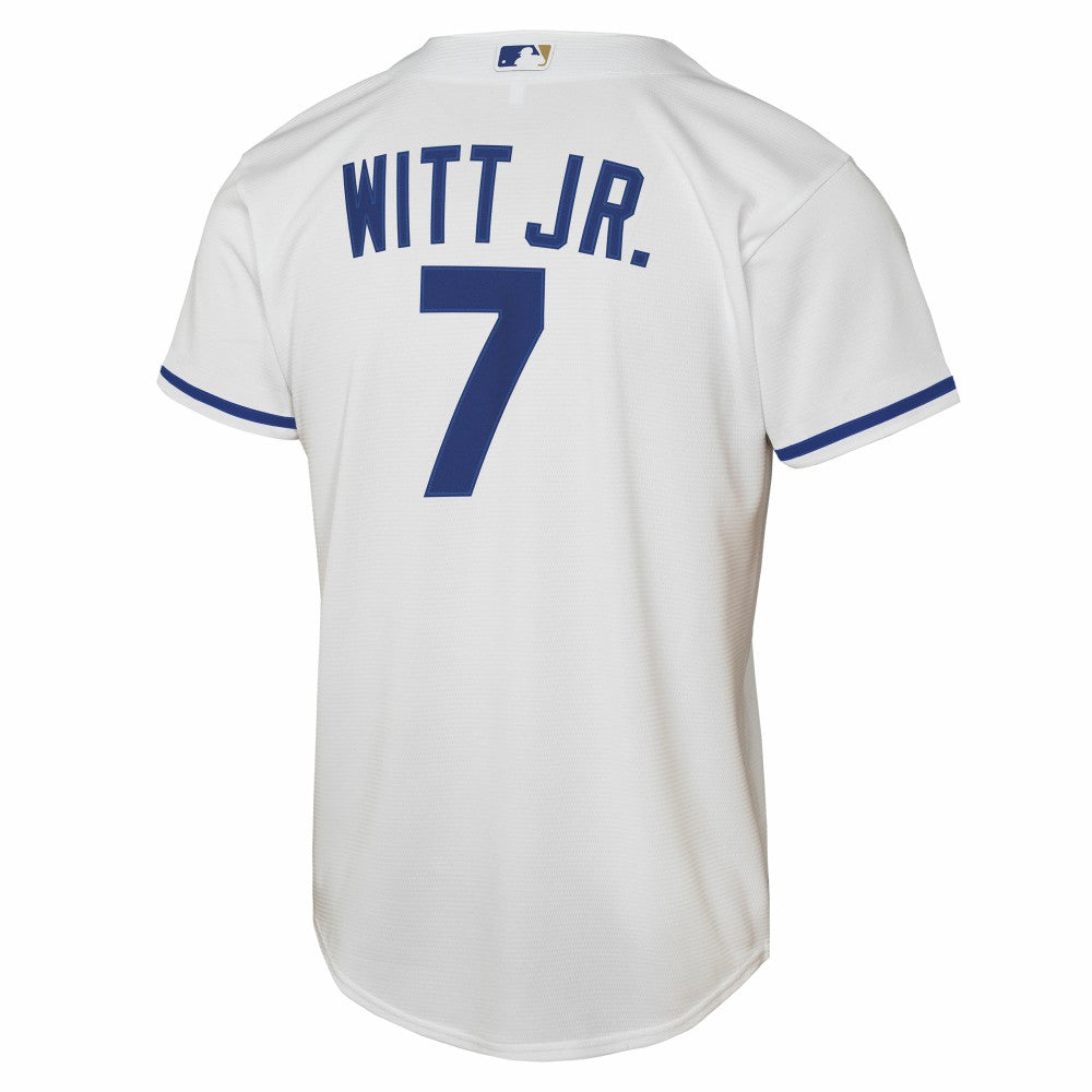 Bobby Witt Jr. Kansas City Royals Youth Home Replica Player Jersey - White | Nike