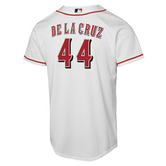 Elly De La Cruz Cincinnati Reds Youth Home Replica Player Jersey - White | Nike