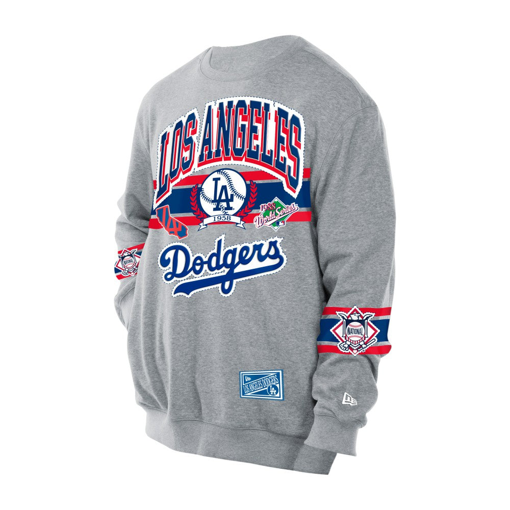Los Angeles Dodgers Sport Classics Sweatshirt - Gray | New Era