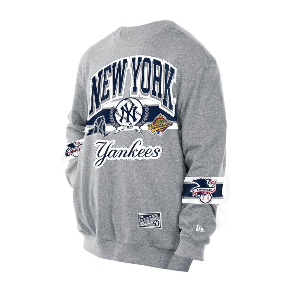 New York Yankees Sport Classics Sweatshirt - Gray | New Era