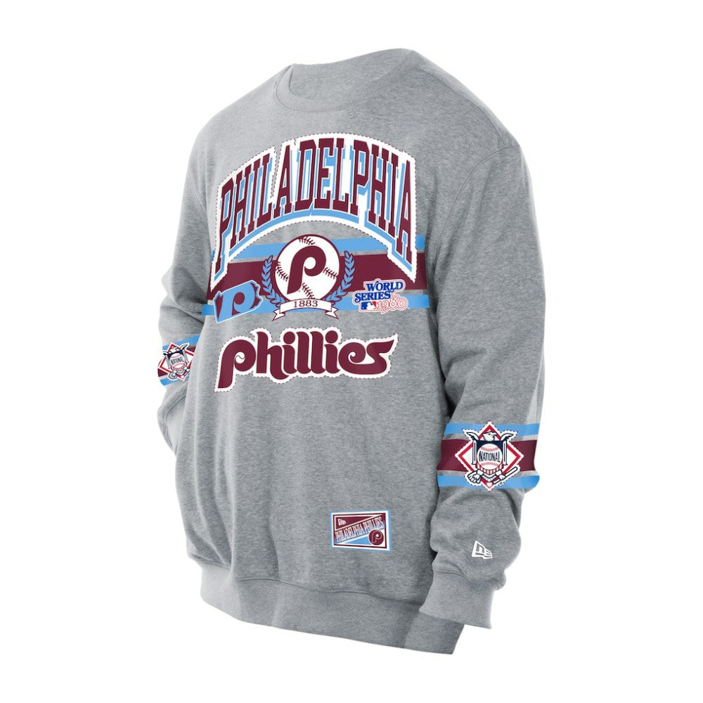 Philadelphia Phillies Sport Classics Sweatshirt - Gray | New Era