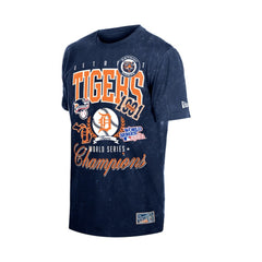 Detroit Tigers Mineral Wash T-Shirt - Navy | New Era