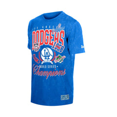 Los Angeles Dodgers Mineral Wash T-Shirt - Royal | New Era
