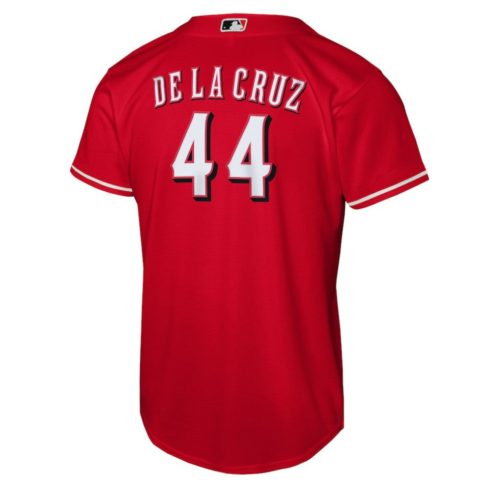 Elly De La Cruz Cincinnati Reds Youth Alternate Replica Jersey - Red | Nike