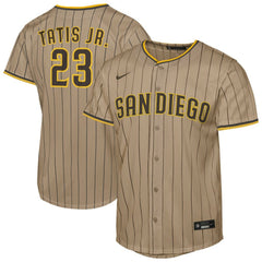 Fernando Tatis Jr. San Diego Padres Youth Alternate Replica Jersey - Khaki | Nike