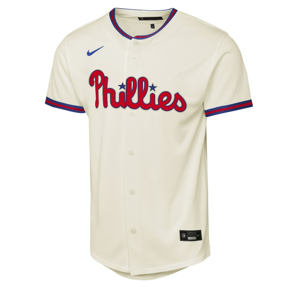 Bryce Harper Philadelphia Phillies Youth Alternate 2 Replica Jersey - Cream | Nike