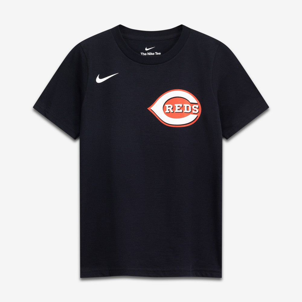 Elly De La Cruz Cincinnati Reds Youth Name & Number T-Shirt - Black | Nike
