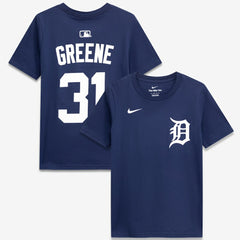 Riley Greene Detroit Tigers Youth Name & Number T-Shirt - Navy | Nike