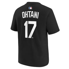 Shohei Ohtani Los Angeles Dodgers Youth Name & Number T-Shirt - Black | Nike