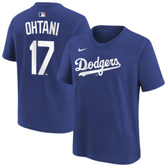 Shohei Ohtani Los Angeles Dodgers Youth Name & Number T-Shirt - Royal | Nike