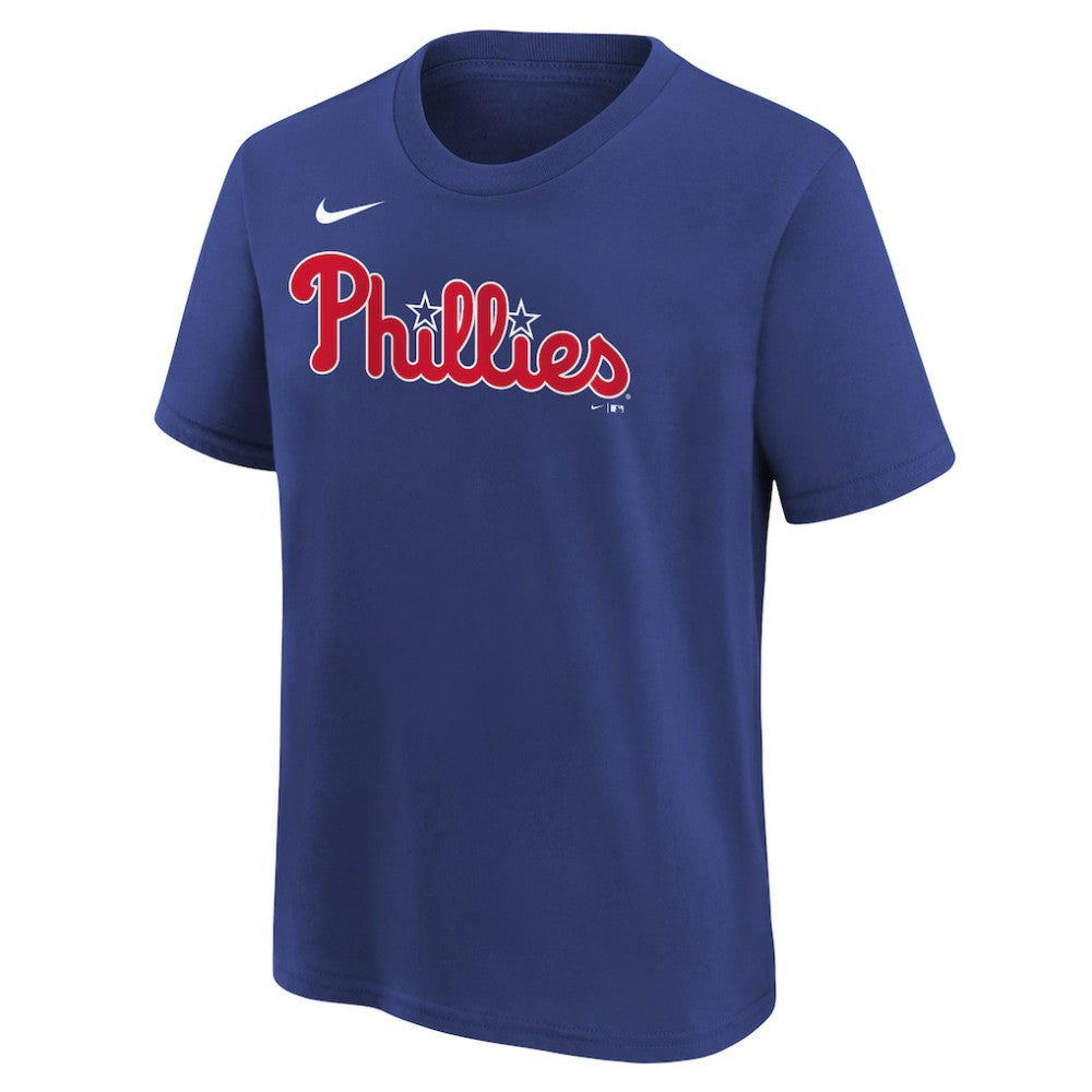 Bryce Harper Philadelphia Phillies Youth Name & Number T-Shirt - Royal | Nike
