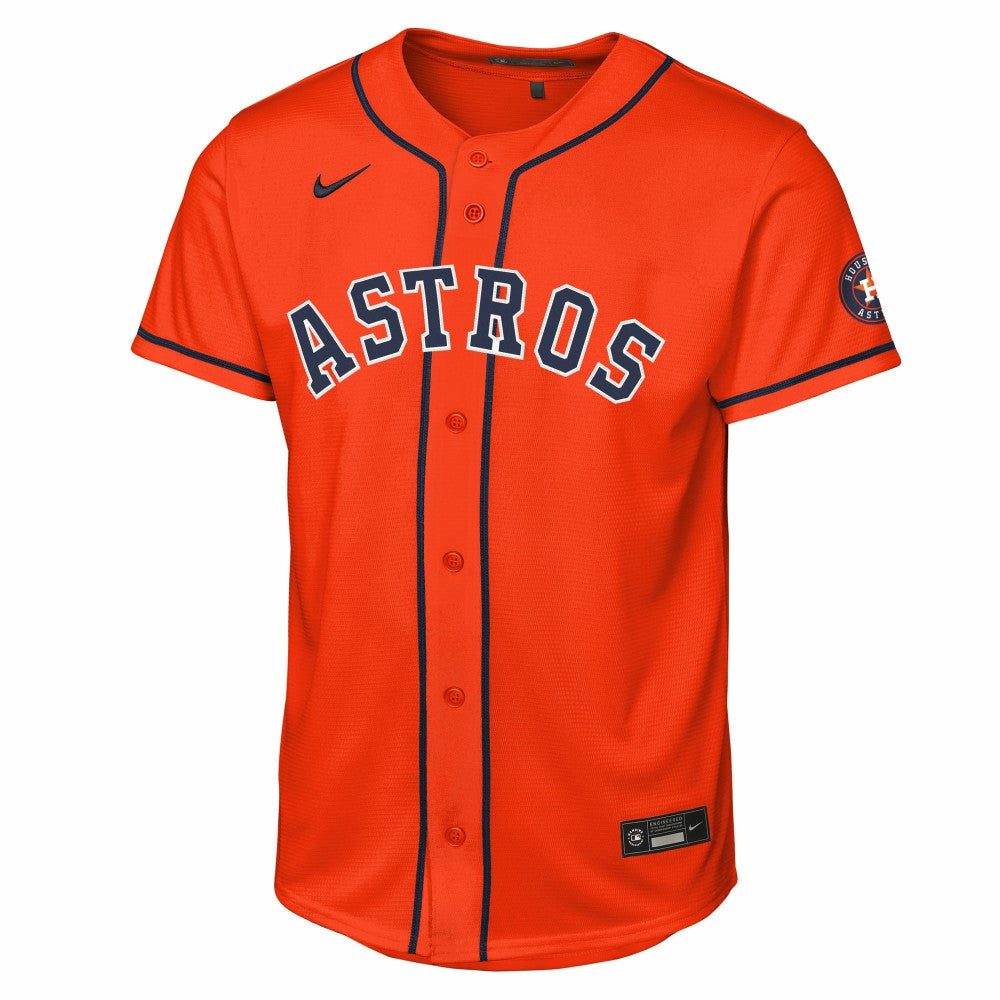 Houston Astros Youth Alternate Stadium Jersey - Orange | Nike
