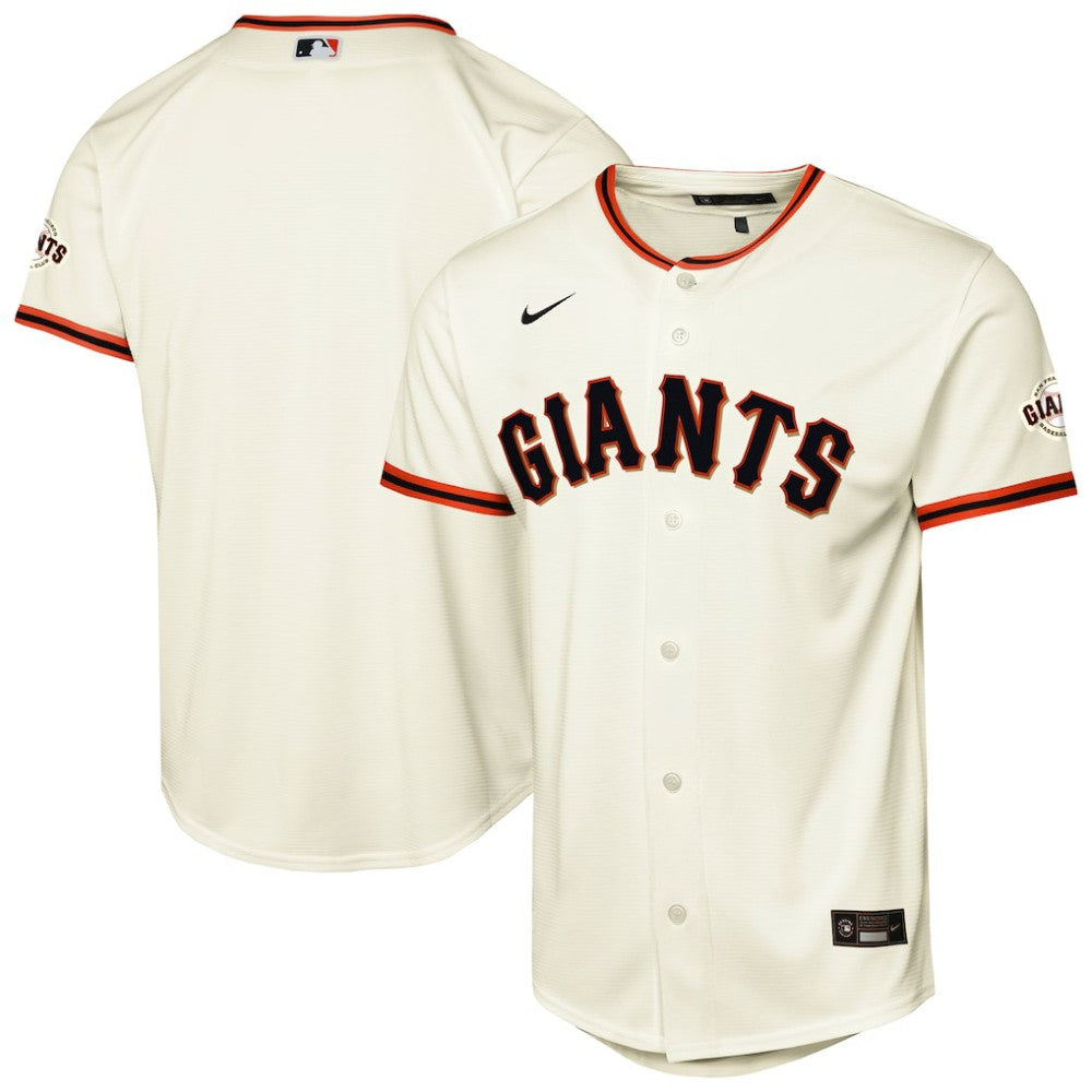 San Francisco Giants Youth Home Stadium Jersey - Cream | Nike