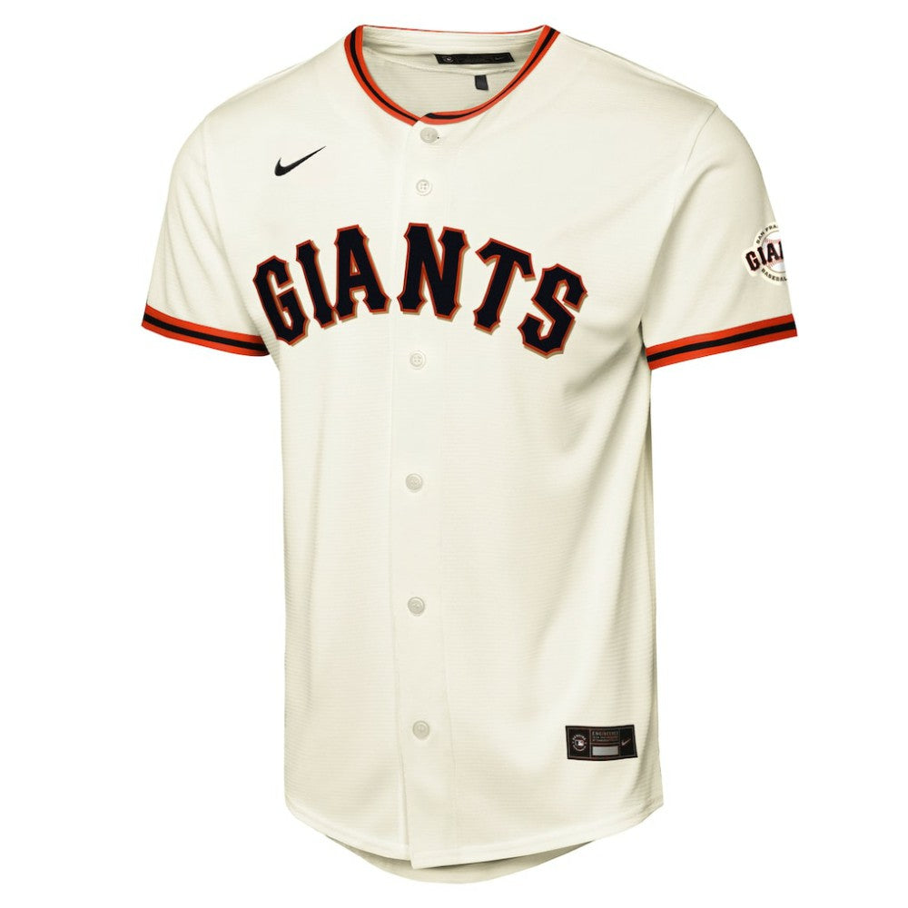 San Francisco Giants Youth Home Stadium Jersey - Cream | Nike