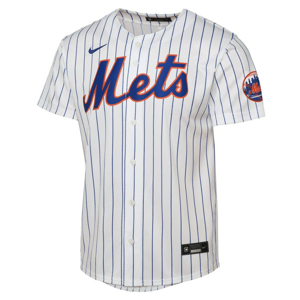 New York Mets Youth Home Stadium Jersey - White | Nike