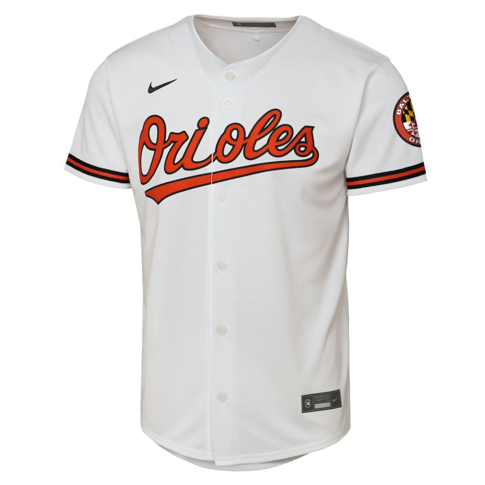 Baltimore Orioles Youth Home Stadium Jersey - White | Nike