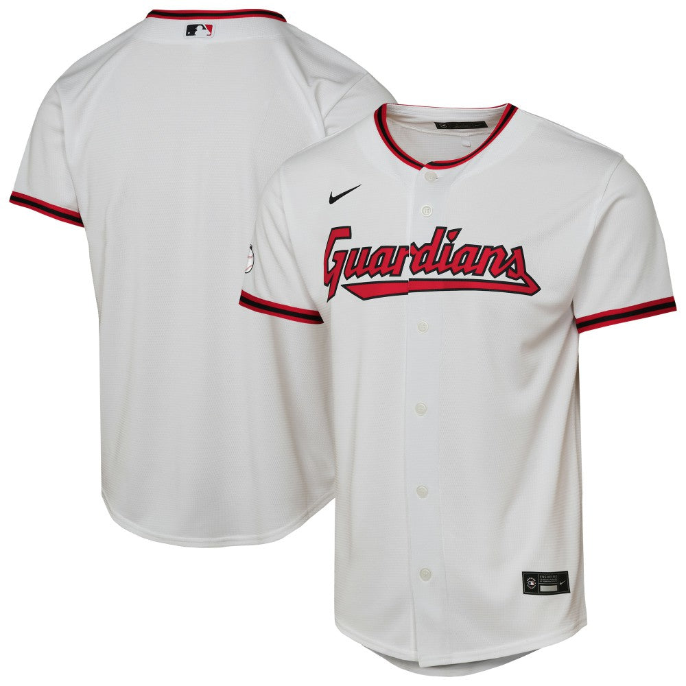 Cleveland Guardians Youth Home Stadium Jersey - White | Nike