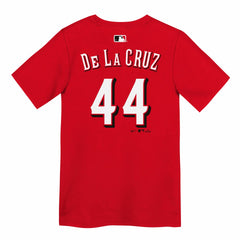 Elly De La Cruz Cincinnati Reds Preschool Name & Number T-Shirt - Red