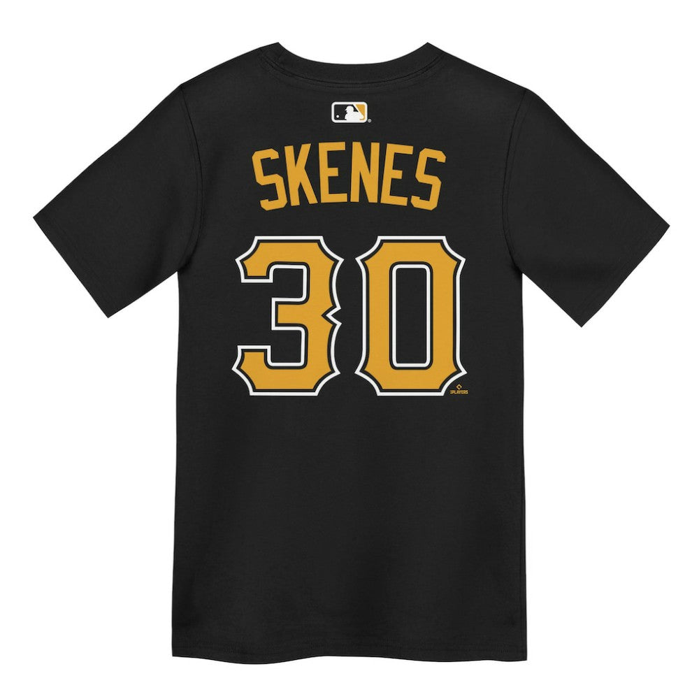 Paul Skenes Pittsburgh Pirates Preschool Name & Number T-Shirt - Black | Nike