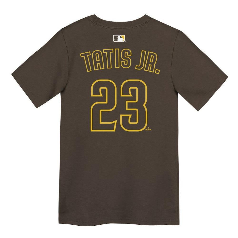 Fernando Tatis Jr. San Diego Padres Preschool Name & Number T-Shirt - Brown | Nike