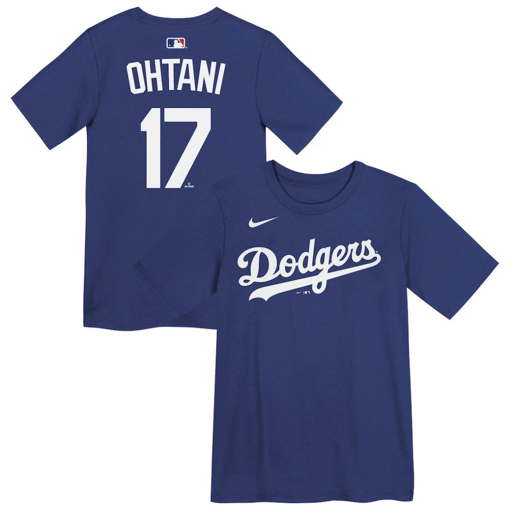 Shohei Ohtani Los Angeles Dodgers Preschool Name & Number T-Shirt - Royal | Nike