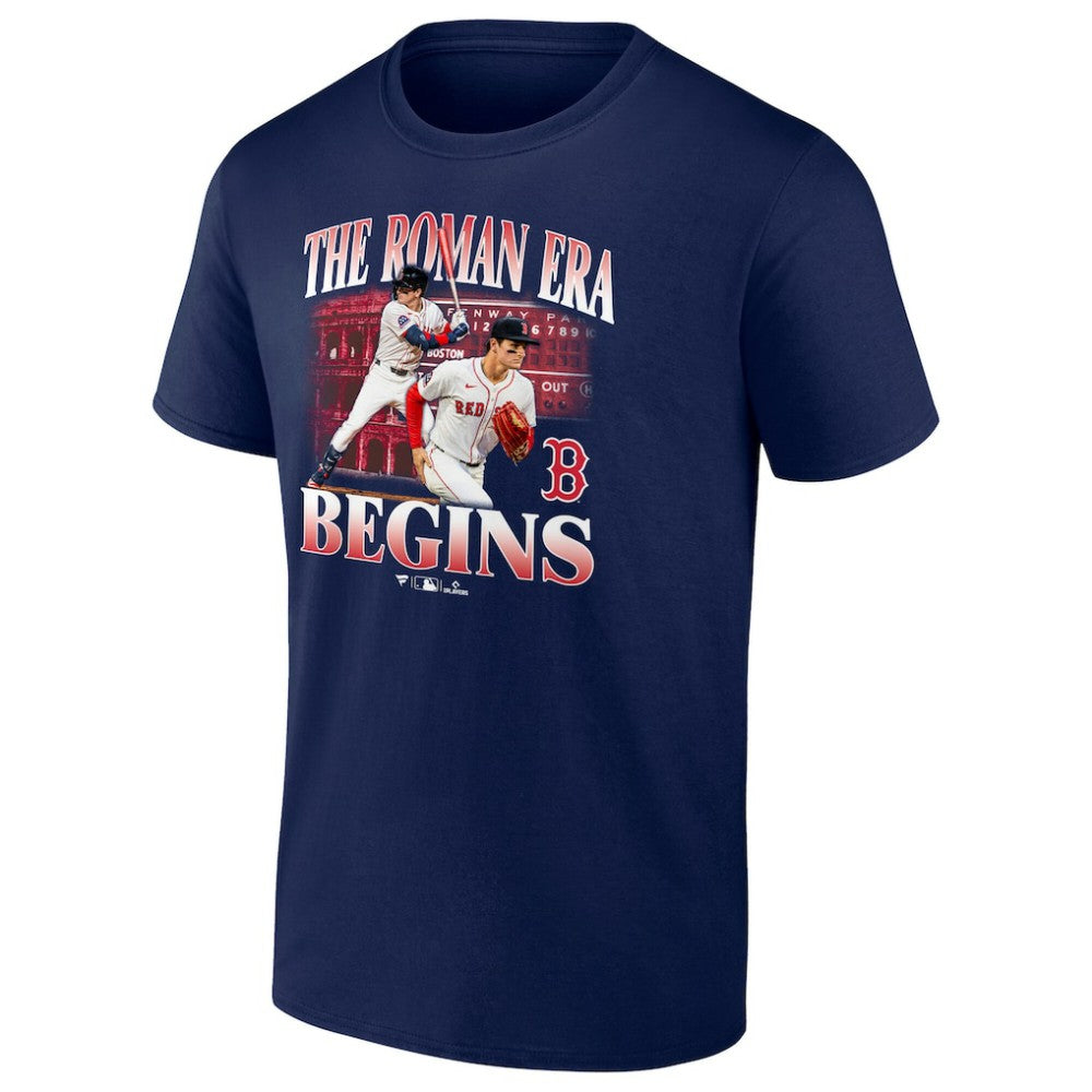 Roman Anthony Boston Red Sox Graphic Player T-Shirt - Navy