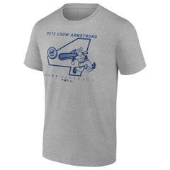 Pete Crow-Armstrong Chicago Cubs Graphic Player T-Shirt - Heather Gray