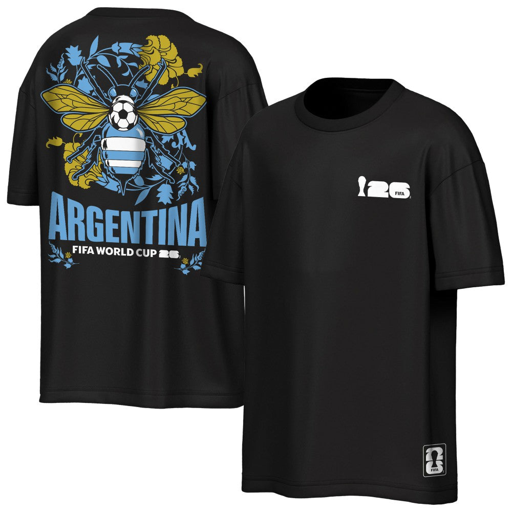Outerstuff FIFA World Cup 2026 Rally Oversized 2-Hit T-Shirt - Black shop