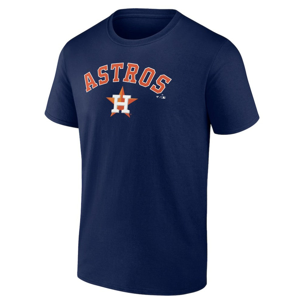 Houston Astros Team Lockup T-Shirt - Navy