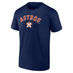 Houston Astros Team Lockup T-Shirt - Navy