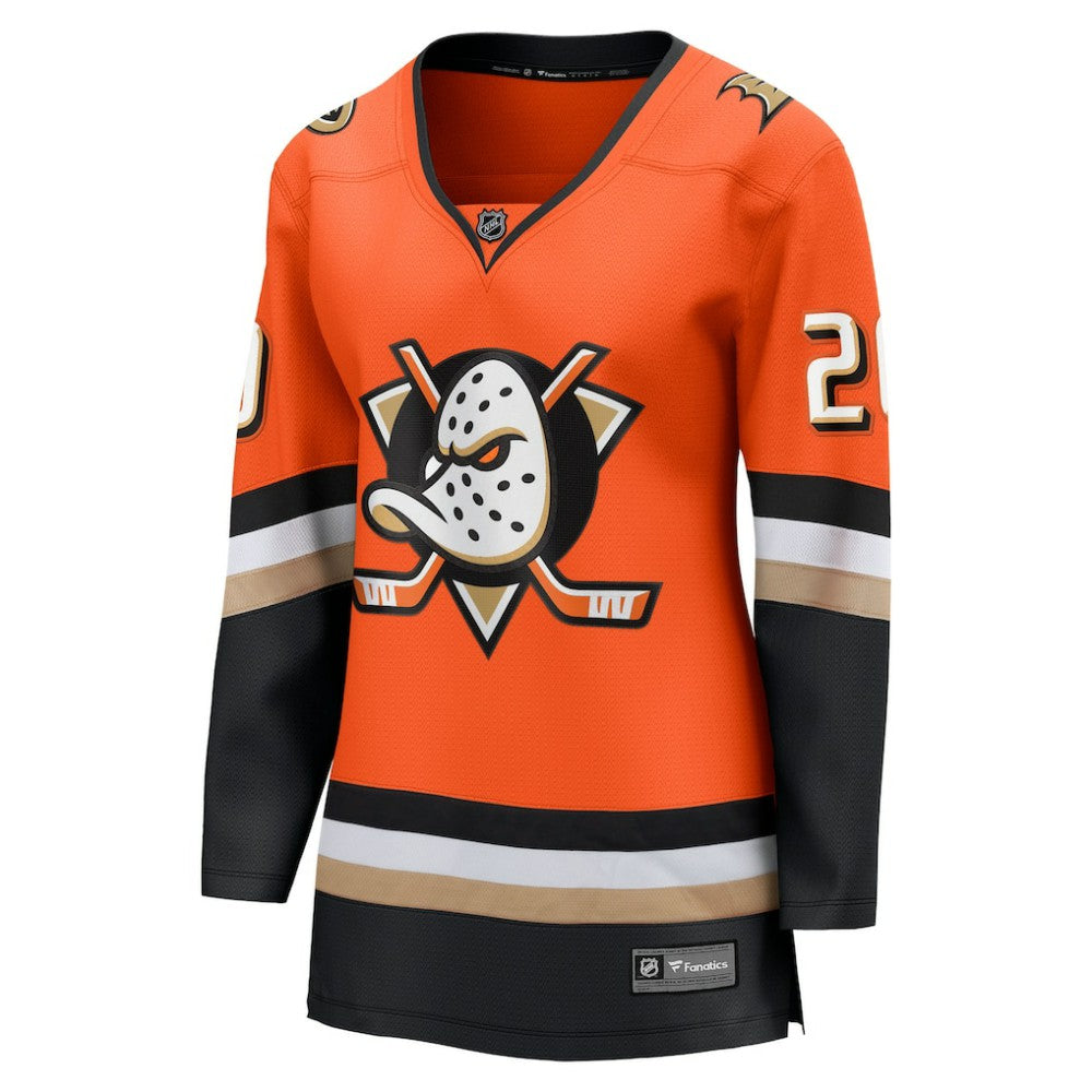 Chris Kreider Anaheim Ducks Fanatics Women's Home Breakaway Player Jersey Orange